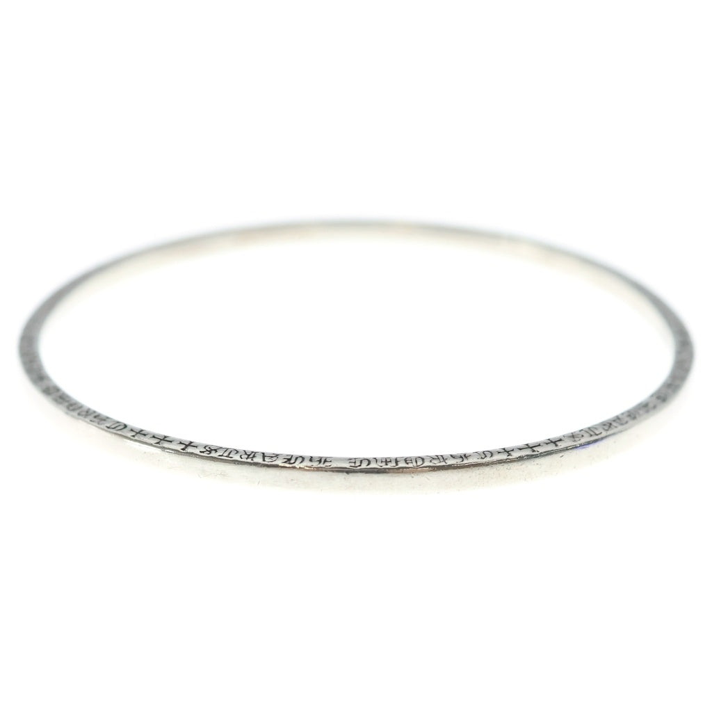 CHROME HEARTS(クロムハーツ) BANGLE NTFL NTFLバングル ブレスレット シルバー