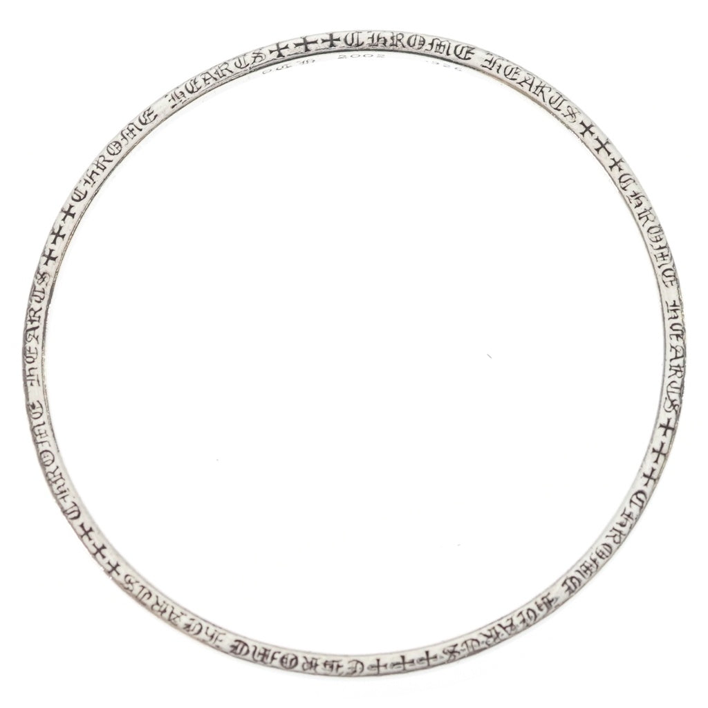 CHROME HEARTS(クロムハーツ) BANGLE NTFL NTFLバングル ブレスレット シルバー