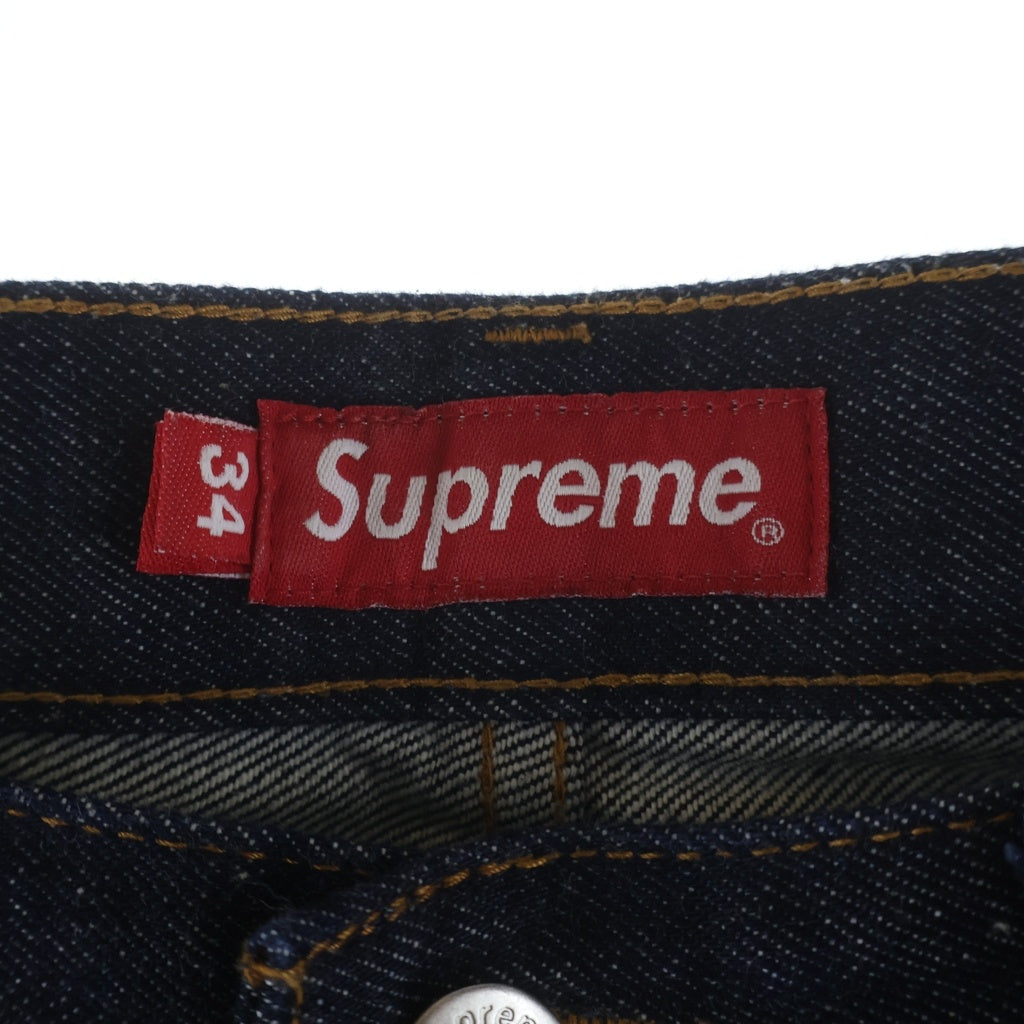 SUPREME(シュプリーム) 23SS Rigid Baggy Selvedge Jean リジッド セルビッジ バギーデニムパンツ ジーンズ インディゴ