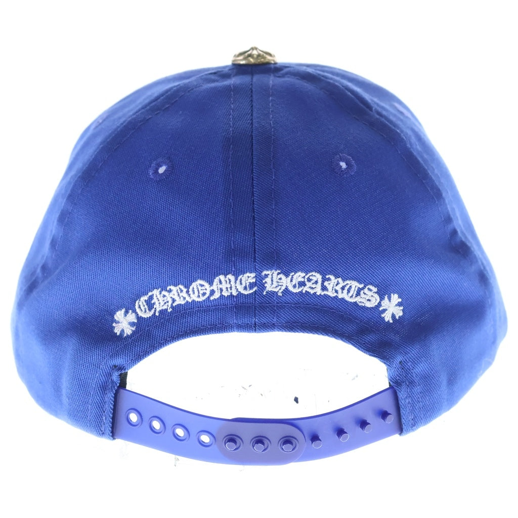 CHROME HEARTS(クロムハーツ) CH HAT CH刺繍 ベースボールキャップ 帽子 ブルー