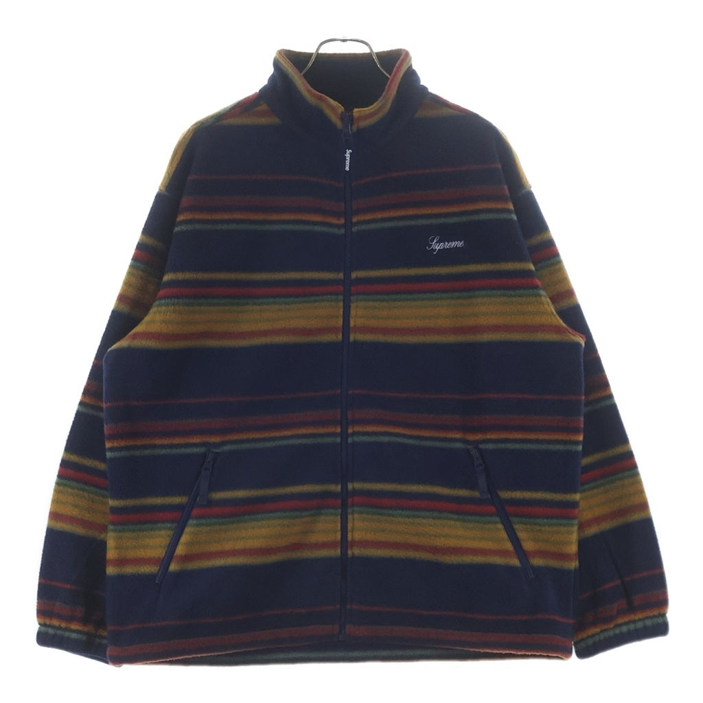 SUPREME(シュプリーム) 24AW Stripe Zip Up Fleece ストライプ ジップアップ フリースジャケット マルチカラー