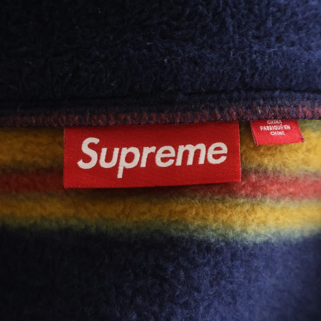 SUPREME(シュプリーム) 24AW Stripe Zip Up Fleece ストライプ ジップアップ フリースジャケット マルチカラー