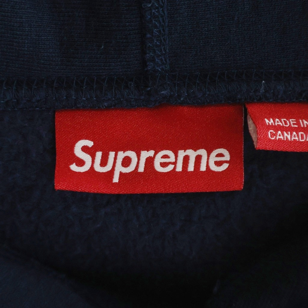 SUPREME(シュプリーム) 24AW Box Logo Hooded Sweatshirt ボックスロゴ プルオーバースウェットパーカー フーディー ネイビー