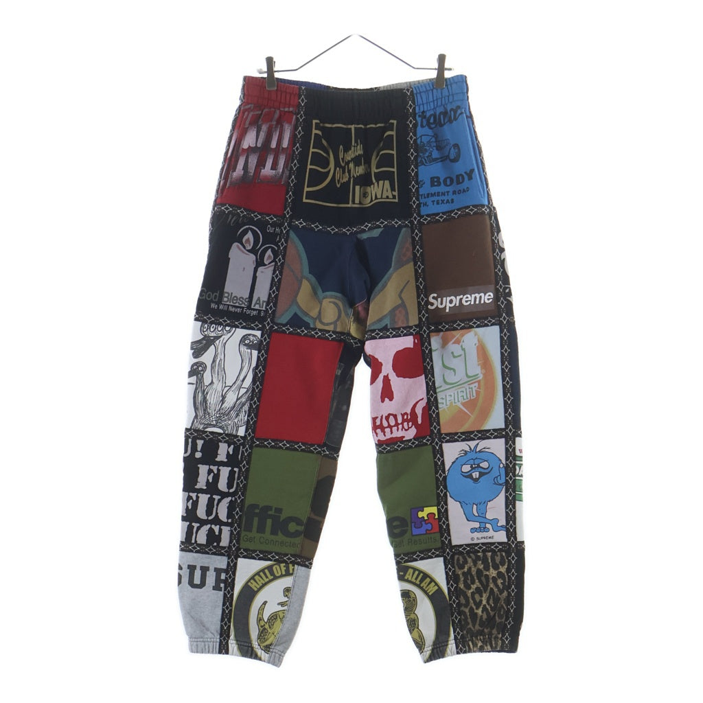 SUPREME(シュプリーム) 25AW ×Number (N)ine Patchwork Sweatpant ナンバーナイン パッチワーク スウェットパンツ マルチカラー