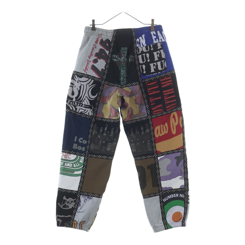 SUPREME(シュプリーム) 25AW ×Number (N)ine Patchwork Sweatpant ナンバーナイン パッチワーク スウェットパンツ マルチカラー