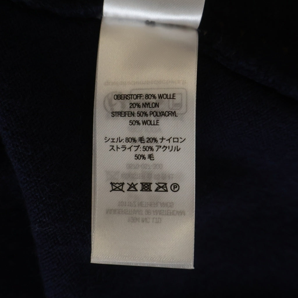 SUPREME(シュプリーム) 25SS Herringbone Cardigan ヘリンボーン ストライプ ニットカーディガン ネイビー