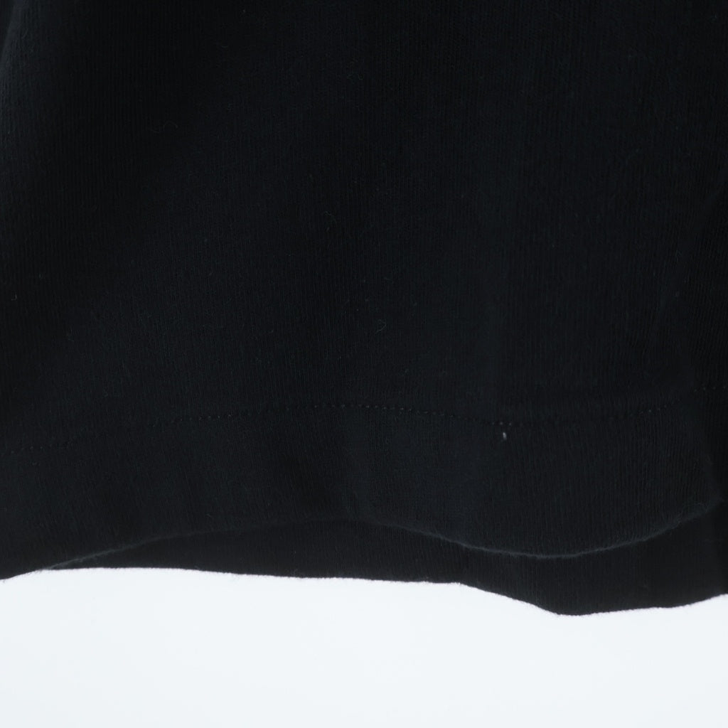 THE NORTH FACE(ザノースフェイス) ×コムデギャルソン S/S TEE シーディージー ロゴプリント クルーネック半袖Tシャツ カットソー ブラック NT02604CD
