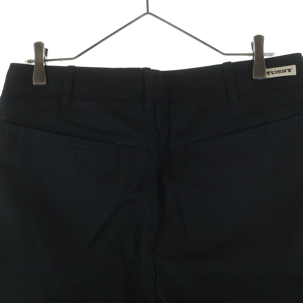 STUSSY(ステューシー) 25AW CHINO TROUSERS チノ トラウザーズ ワイドパンツ ブラック 116725