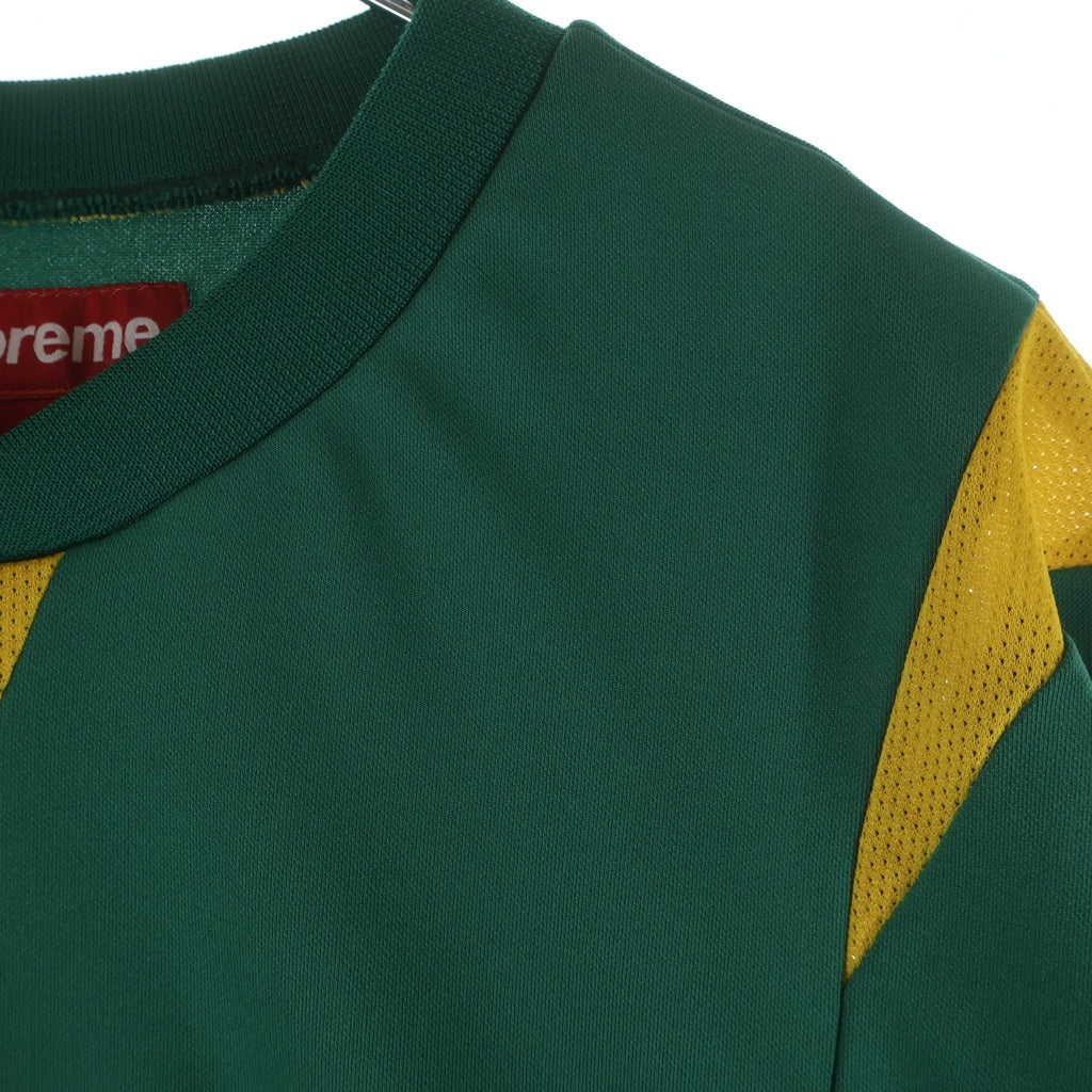 SUPREME(シュプリーム) 24AW Crest Soccer Jersey クレスト サッカー ジャージ クルーネック半袖Tシャツ カットソー グリーン