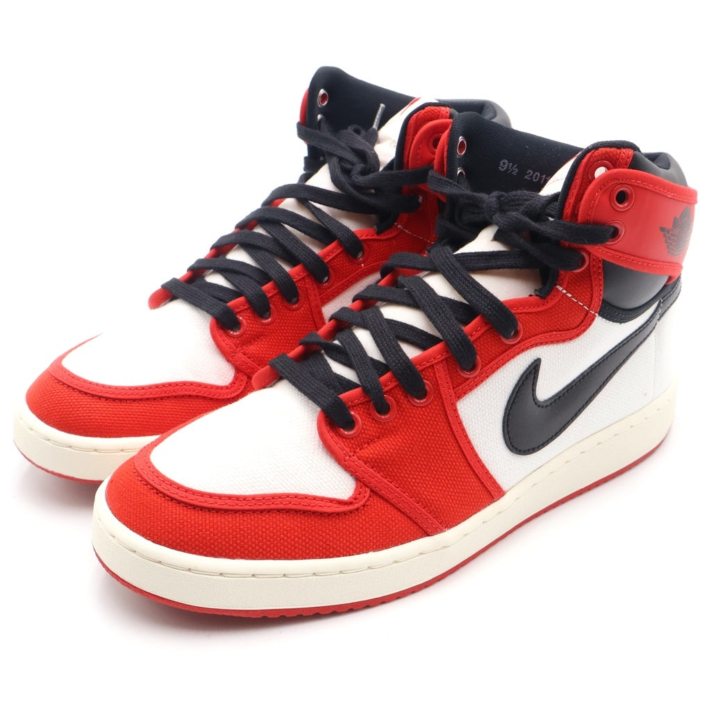 NIKE(ナイキ) NIKE AIR JORDAN 1 KO HIGH CHICAGO エアジョーダン1 ノックアウト シカゴ ハイカットスニーカー レッド/ホワイト US9.5/27.5cm DA9089-100