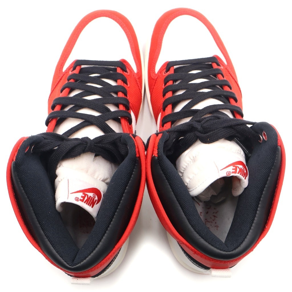 NIKE(ナイキ) NIKE AIR JORDAN 1 KO HIGH CHICAGO エアジョーダン1 ノックアウト シカゴ ハイカットスニーカー レッド/ホワイト US9.5/27.5cm DA9089-100