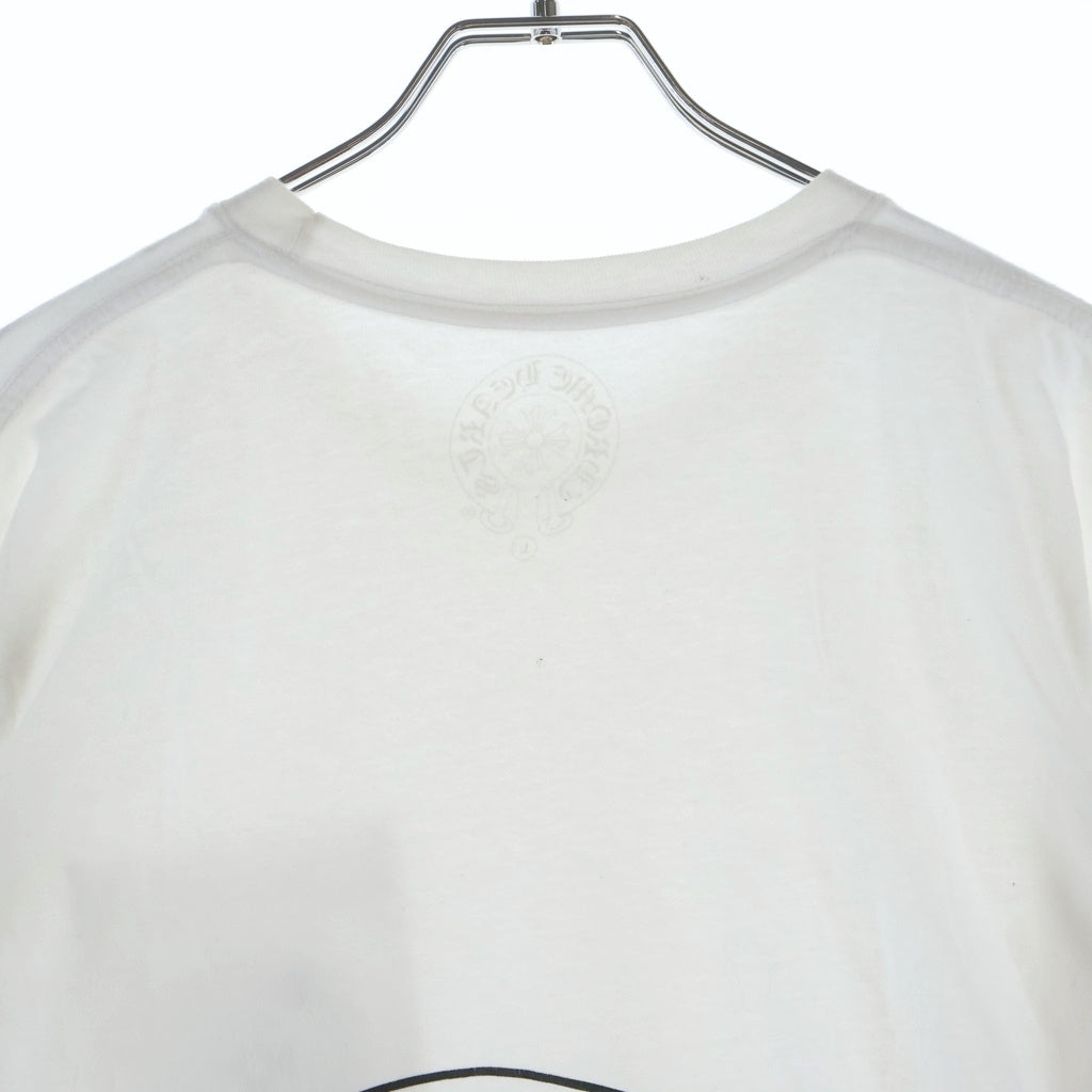 CHROME HEARTS(クロムハーツ) LOS ANGELS HORSESHOE S/S TEE ロサンゼルス限定 ホースシュー クルーネック半袖Tシャツ カットソー ホワイト