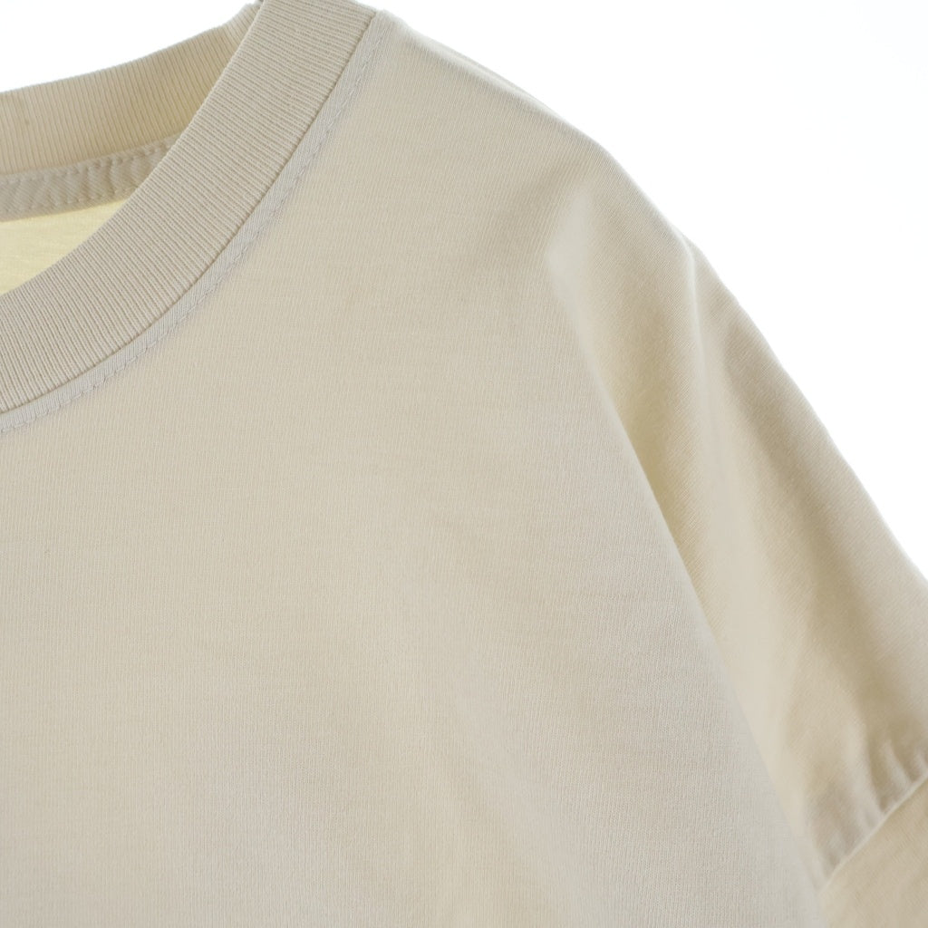 RIVINGTON roi Rebis(リヴィントンロイレビス) クラウンプリント クルーネック 半袖Tシャツ カットソー ベージュ