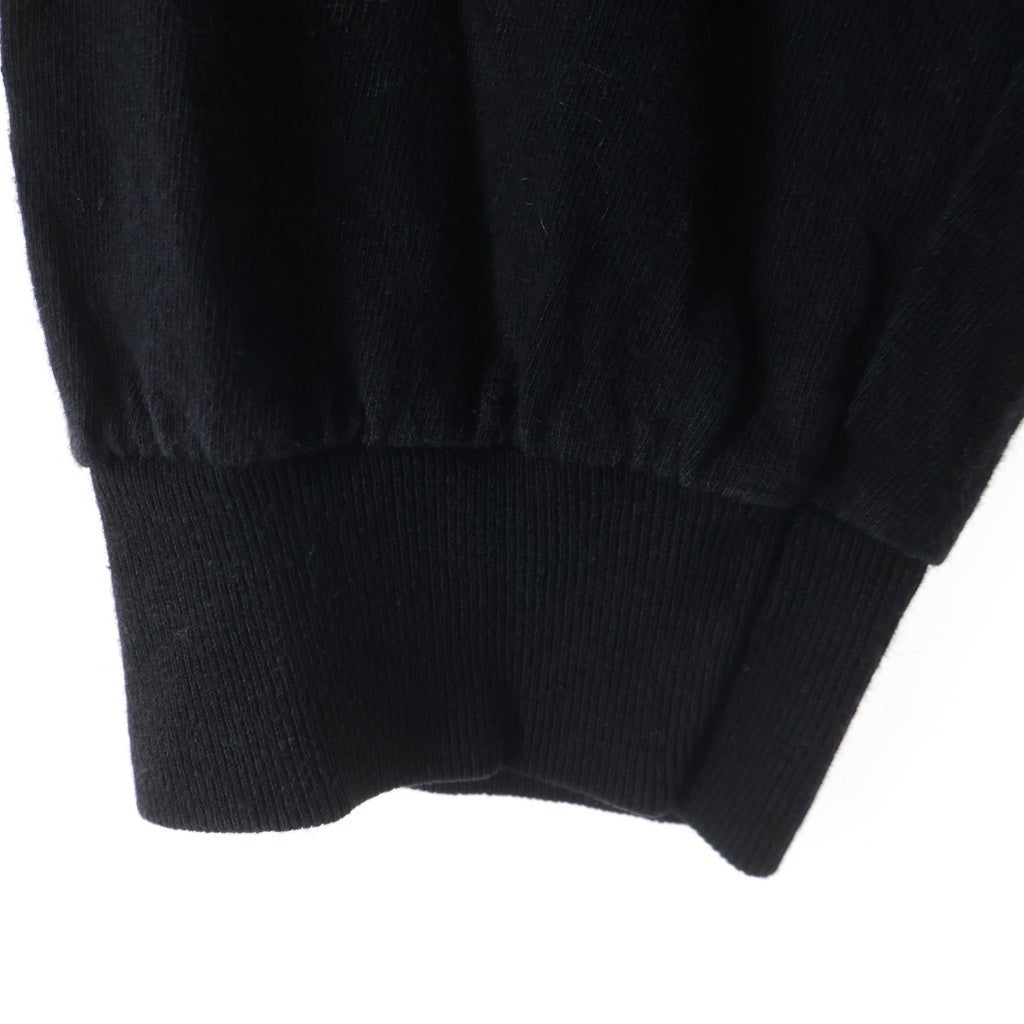 STUSSY(ステューシー) MULTI LOGO RAT SKULL L/S TEE マルチロゴ ラットスカルプリント クルーネック長袖Tシャツ カットソー ブラック