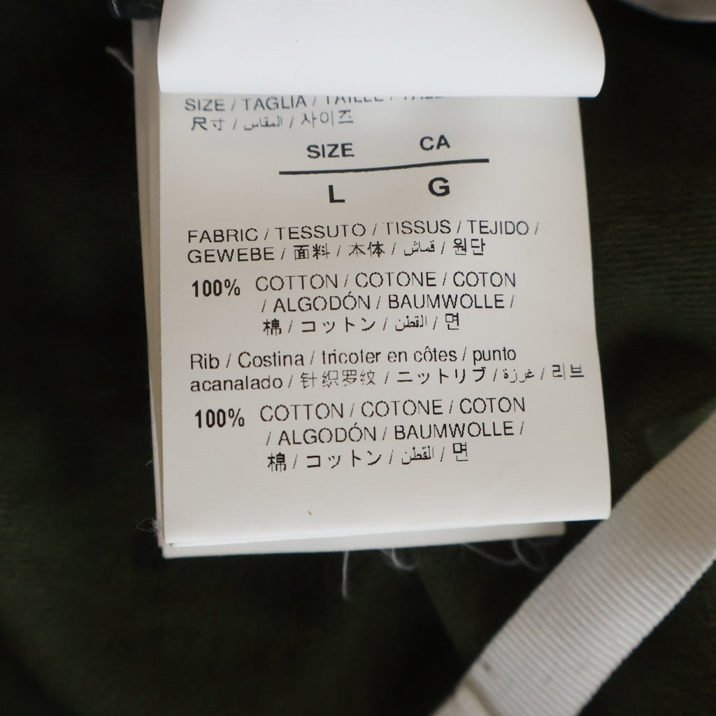 OFF-WHITE(オフホワイト) 21SS Vintage Paint Logo Tee ヴィンテージペイント ロゴ クルーネック半袖Tシャツ カットソー カーキ OMAA027S21JER002