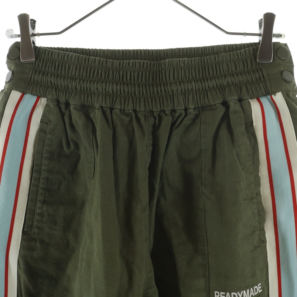 READY MADE(レディメイド) SIDE SNAP TRUCK PANTS サイドスナップ トラックパンツ カーキ
