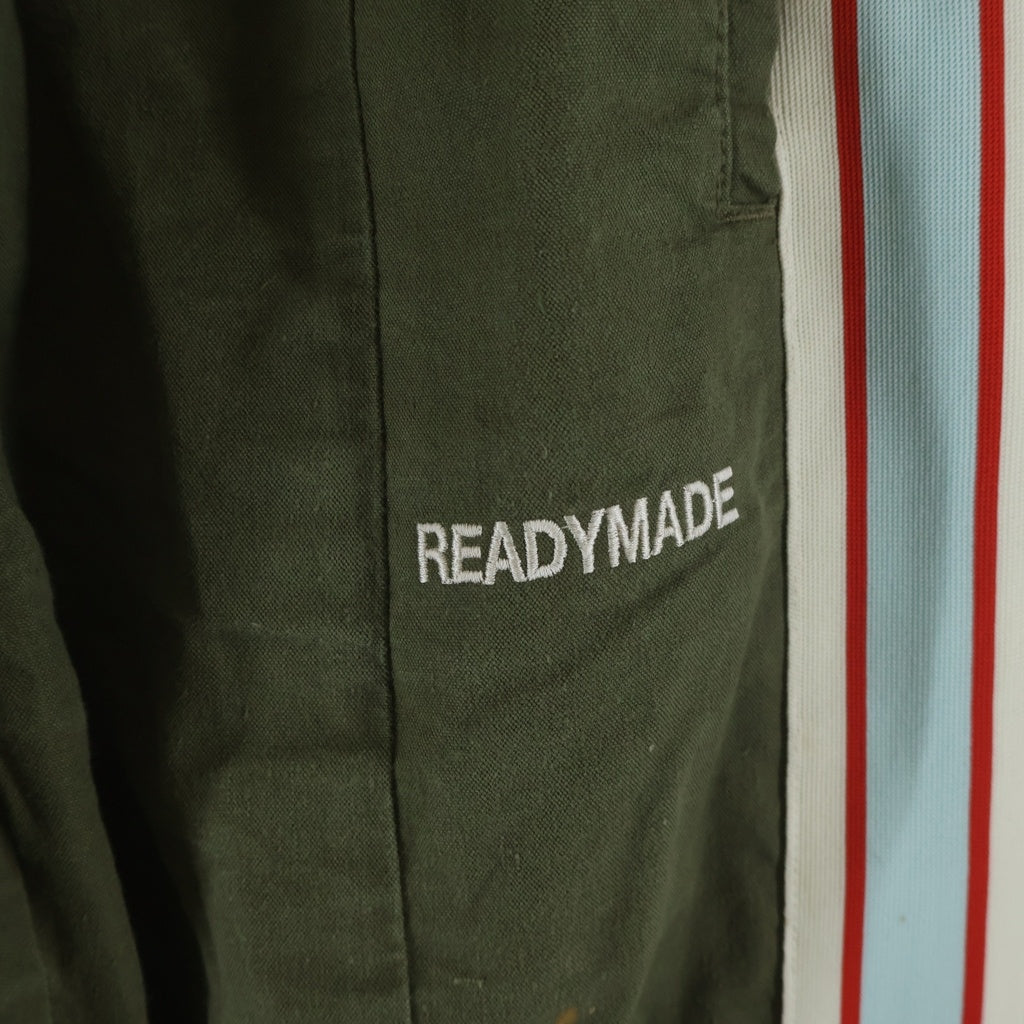 READY MADE(レディメイド) SIDE SNAP TRUCK PANTS サイドスナップ トラックパンツ カーキ