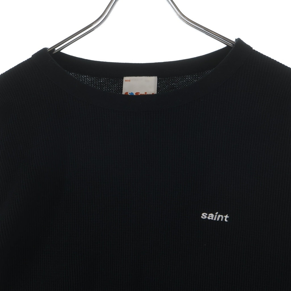 SAINT MICHAEL(セントマイケル) 25SS LS THARMAL TEE ロゴエンブロイ