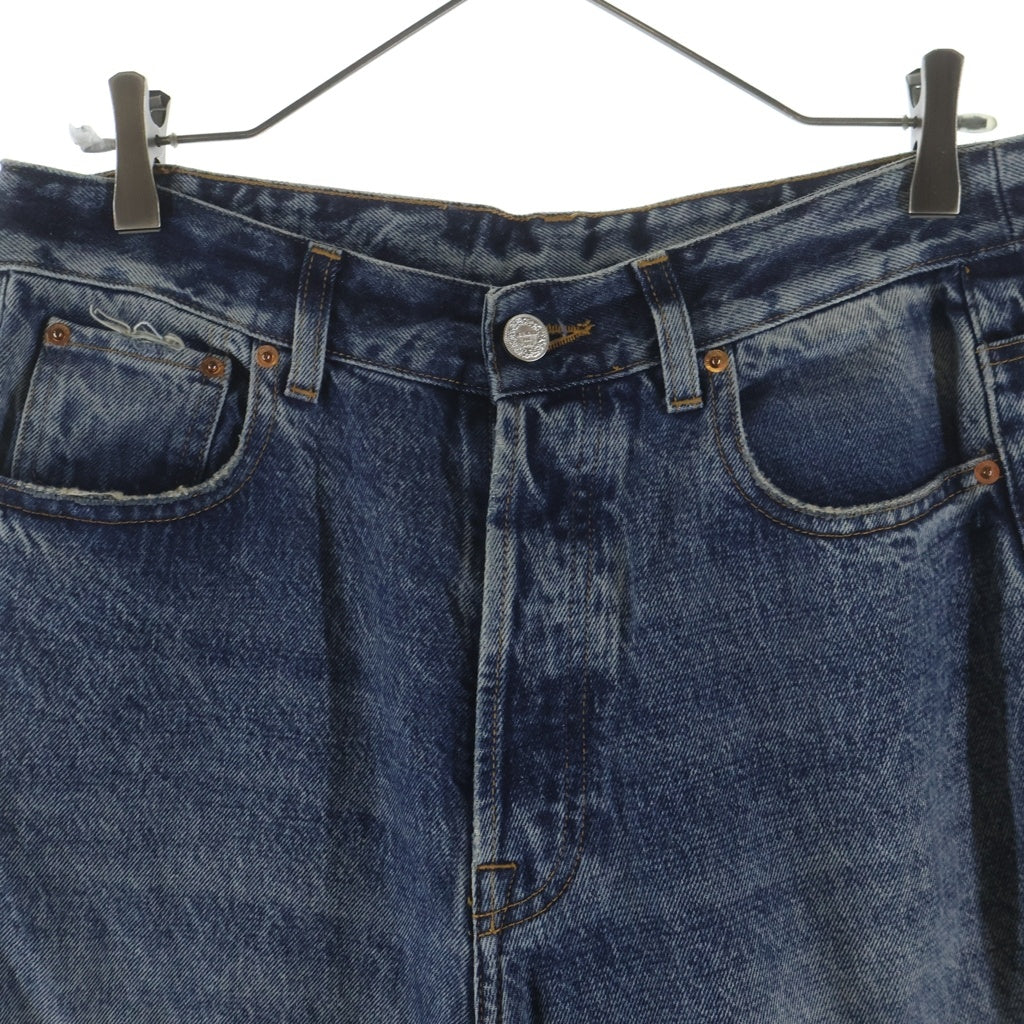 VETEMENTS(ヴェトモン) 23SS Distressed Baggy jeans デストロイ バギージーンズ デニムパンツ インディゴ UE63PA200L