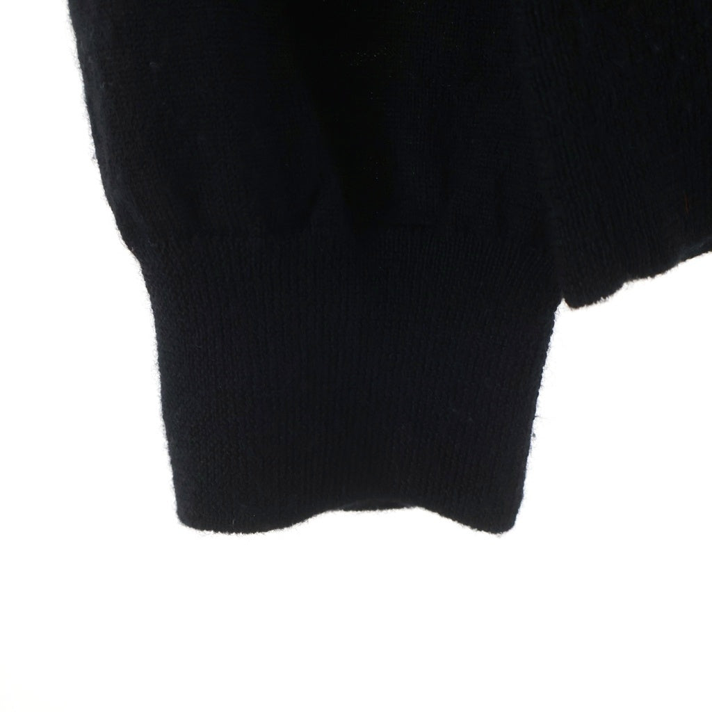 PLAY COMME des GARCONS(プレイコムデギャルソン) AD2011 ハートモチーフ ウールニット カーディガン ブラック AZ-N034