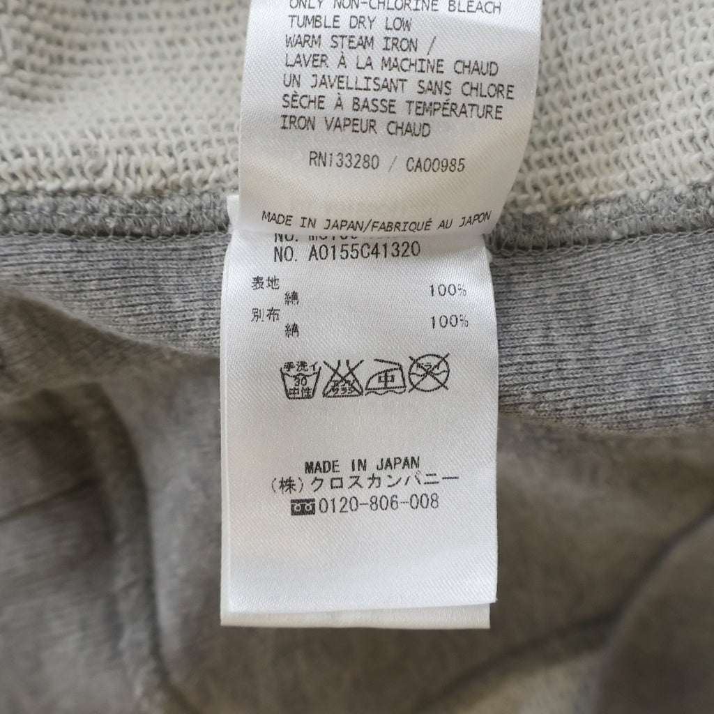 THOM BROWNE(トムブラウン) SWEATSHIRT 日本製 クルーネック スウェット トレーナー グレー MJT006AK5140