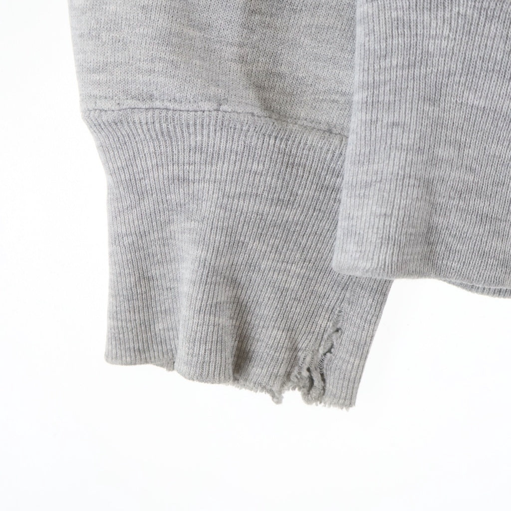 CHAMPION(チャンピオン) 80-90S VINTAGE REVERSE WEAVE ヴィンテージ リバースウィーブ カレッジロゴ クルーネックスウェットトレーナー グレー
