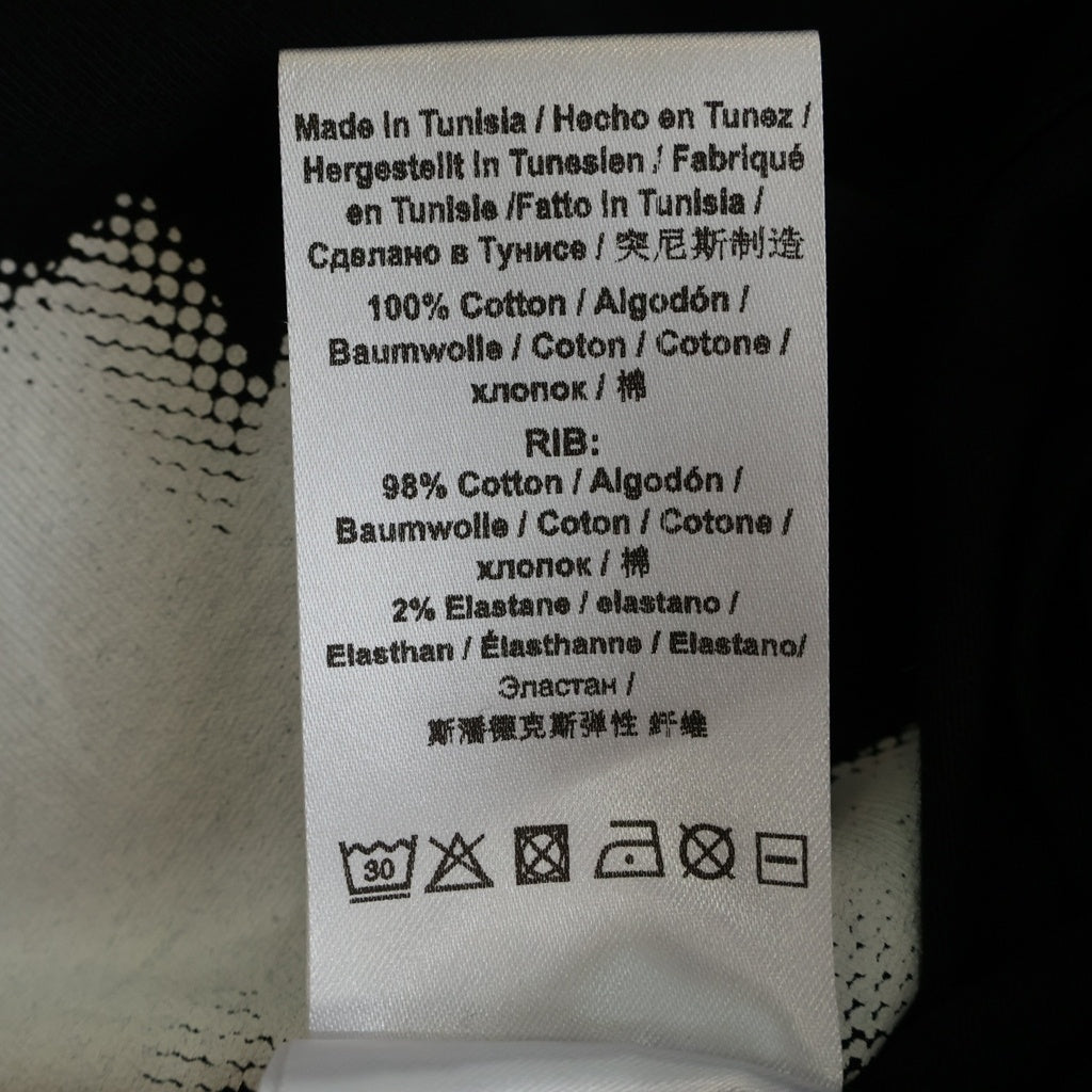Vivienne Westwood(ヴィヴィアンウエストウッド) 25SS HALFTONE ORB PERU ハーフトーン オーブプリント クルーネック半袖Tシャツ カットソー レディース ブラック 3G01003H