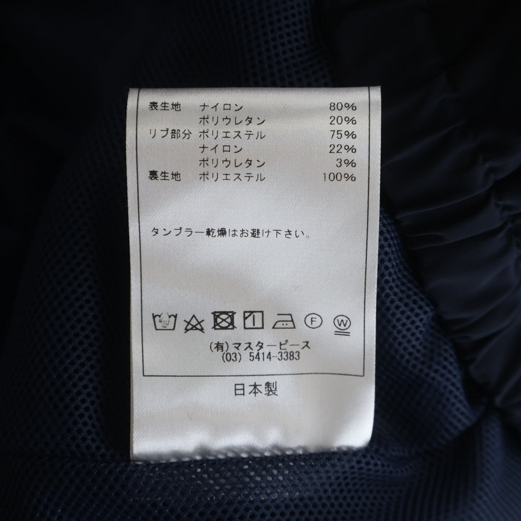 SCYE(サイ) Ultra 2Way Nylon Stretch Snap Cardigan ウルトラ2WAY ナイロンストレッチ スナップカーディガン ネイビー 1123-61030