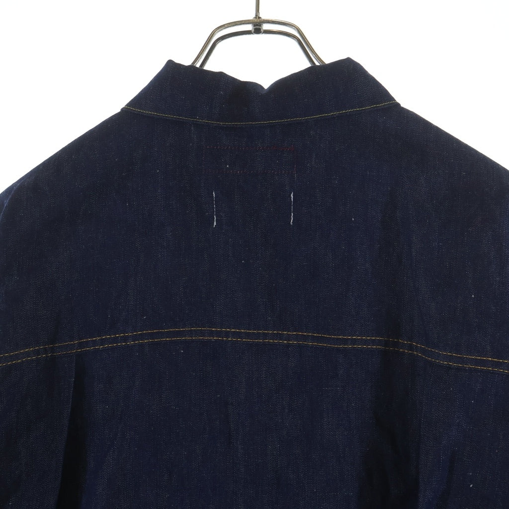 JUNYA WATANABE COMME des GARCONS(ジュンヤワタナベ コムデギャルソン) 22SS AD2021 ×DENIM JACKET リーバイス コットンリネン デニムトラッカージャケット インディゴ WI-J905