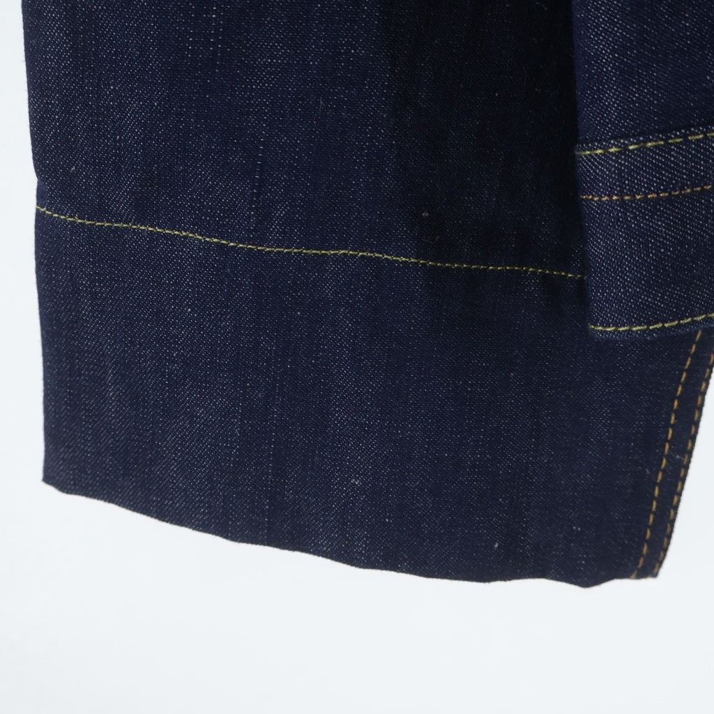 JUNYA WATANABE COMME des GARCONS(ジュンヤワタナベ コムデギャルソン) 22SS AD2021 ×DENIM JACKET リーバイス コットンリネン デニムトラッカージャケット インディゴ WI-J905