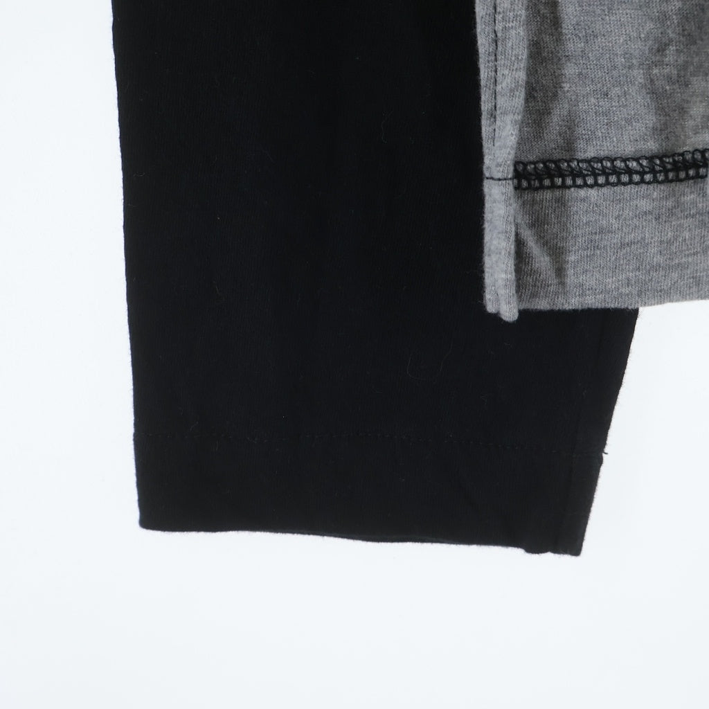 TAO COMME des GARCONS(タオコムデギャルソン) 23AW AD2023 アームバイカラー コットン ラウンドカラーカーディガン レディース マルチカラー TL-T008