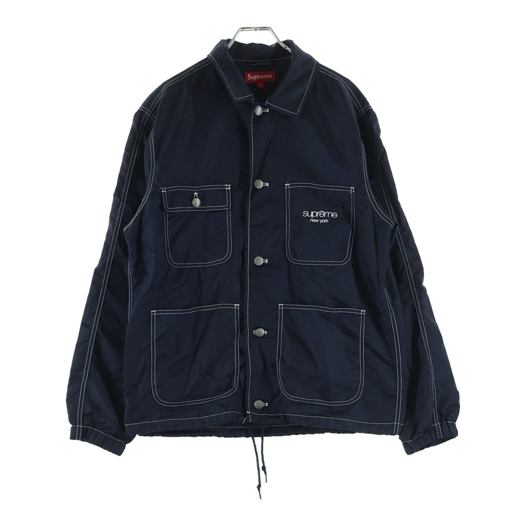 SUPREME(シュプリーム) 16SS Nylon Chore Coat ナイロン チョアコート ジャケット ネイビー