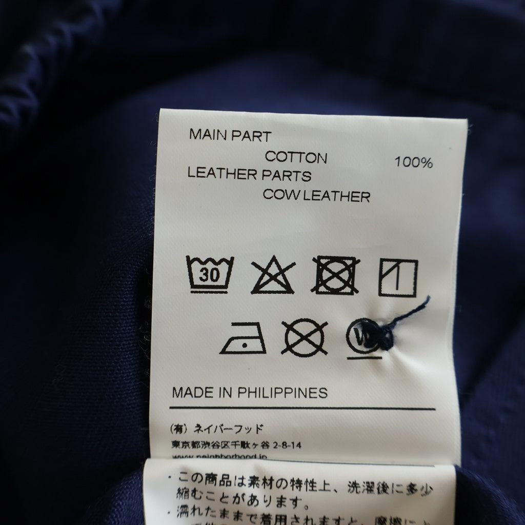 NEIGHBORHOOD(ネイバーフッド) 23AW ZIP WORK JACKET ジップアップ ワークジャケット ネイビー 232TSNH-JKM07
