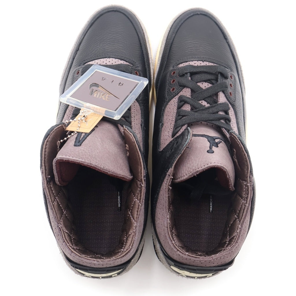 NIKE(ナイキ) ×A MA MANIERE WMNS AIR JORDAN 3 RETRO OG SP アママニエール ウィメンズ エアジョーダン3 レトロ ハイカットスニーカー US12.5/29.5cm FZ4811 001 レディース