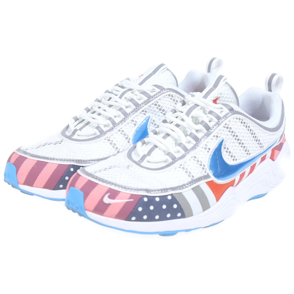 NIKE(ナイキ) ×PARRA AIR ZOOM SPIRIDON MULTI COLOR パラ エアズーム スピリドン マルチカラー ローカットスニーカー ホワイト US11/29cm AV4744-100