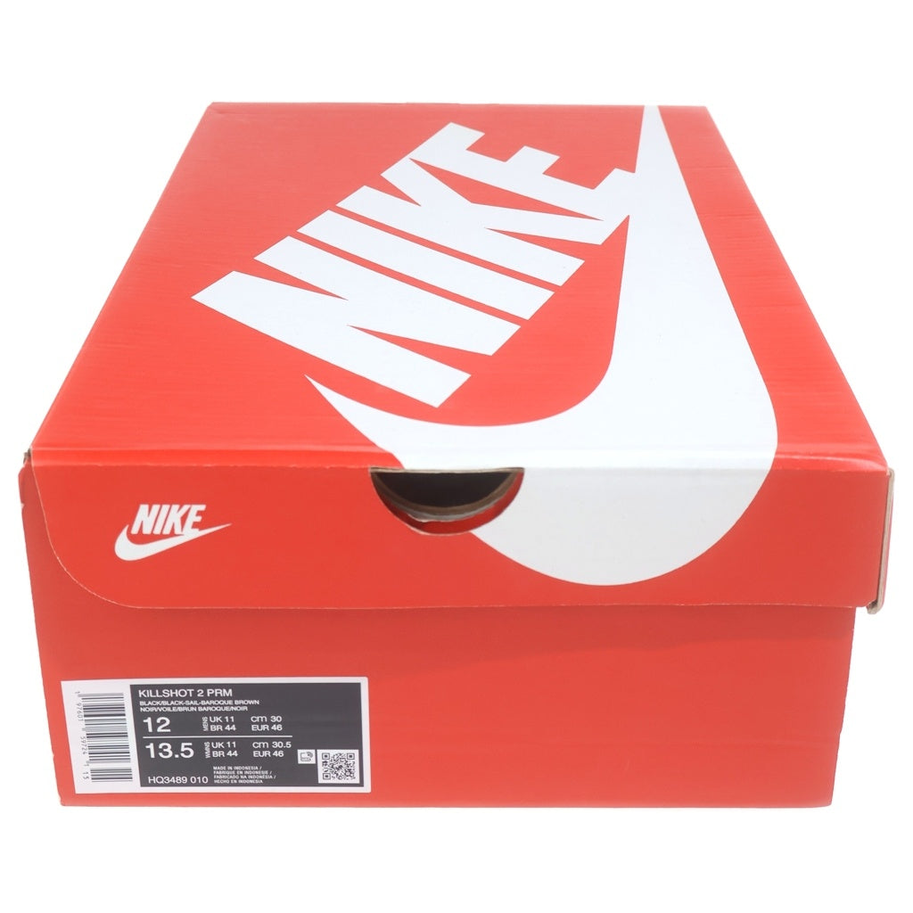 NIKE(ナイキ) KILLSHOT 2 PRM キルショット2 プレミアム ローカットスニーカー ブラック US12/30cm HQ3489-010