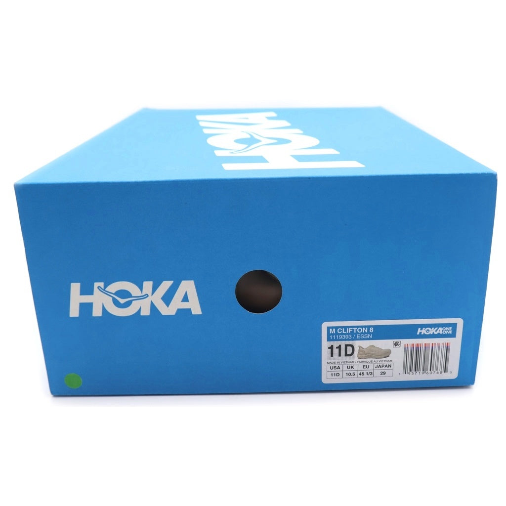 HOKA ONE ONE(ホカオネオネ) M CLIFTON 8 クリフトン ローカットスニーカー ホワイト US11/29cm 1119393