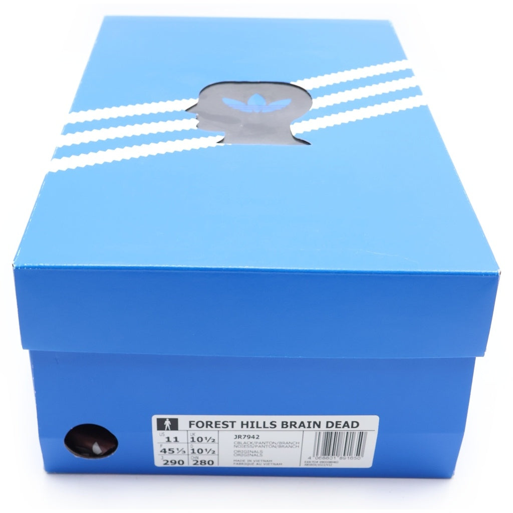 adidas(アディダス) ×BRAIN DEAD FOREST HILLS CORE BLACK ブレインデッド フォレストヒルズ コアブラック ローカットスニーカー ブラック US11/29cm JR7942