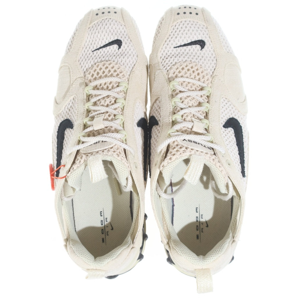 NIKE(ナイキ) ×STUSSY AIR ZOOM SPIRIDON CAGE 2 FOSSIL/BLACK ステューシー エアズーム スピリドンケージ フォッシル/ブラック ローカットスニーカーUS11/29cm CQ5486-200