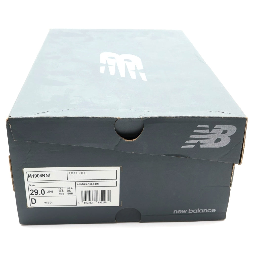 New Balance(ニューバランス) ×N.HOOLYWOOD ×INVINCIBLE M1906RNI エヌハリウッド インヴィンシブル ローカットスニーカー グレー US11/29cm