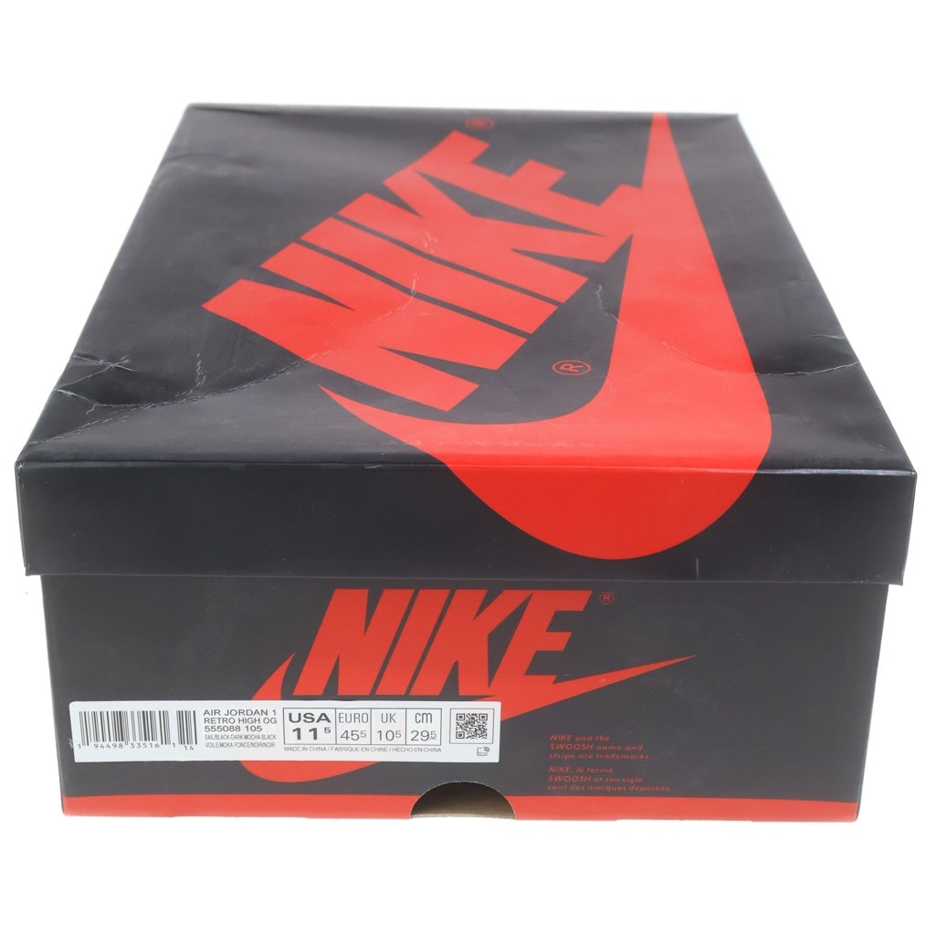 NIKE(ナイキ) AIR JORDAN 1 RETRO HIGH OG DARK MOCHA エアジョーダン1 レトロ ダークモカ ハイカットスニーカー ブラウン US11.5/29.5cm 555088-105