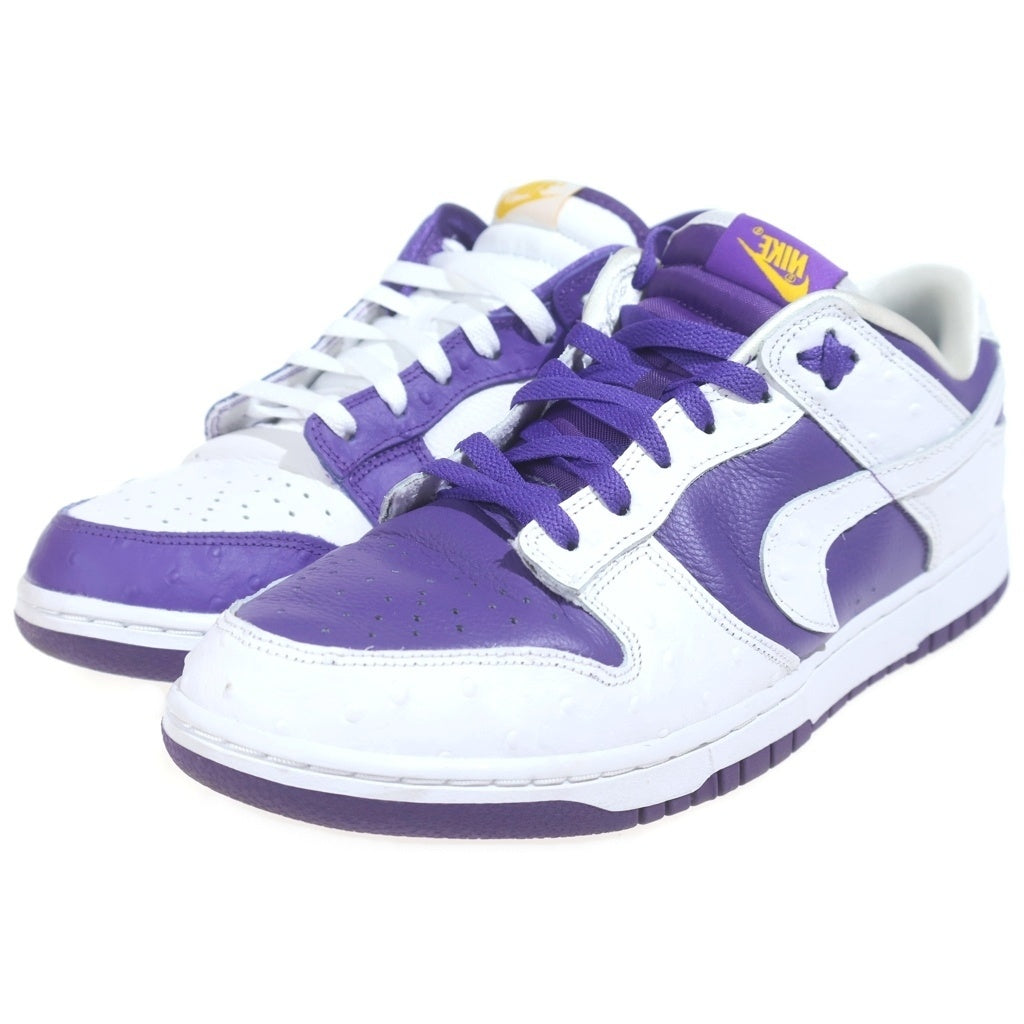 NIKE(ナイキ) WMNS DUNK LOW FLIP THE OLD SCHOOL ウィメンズ ダンク フリップ ザ オールドスクール ローカットスニーカー ホワイト/パープル US12/29cm DJ4636-100