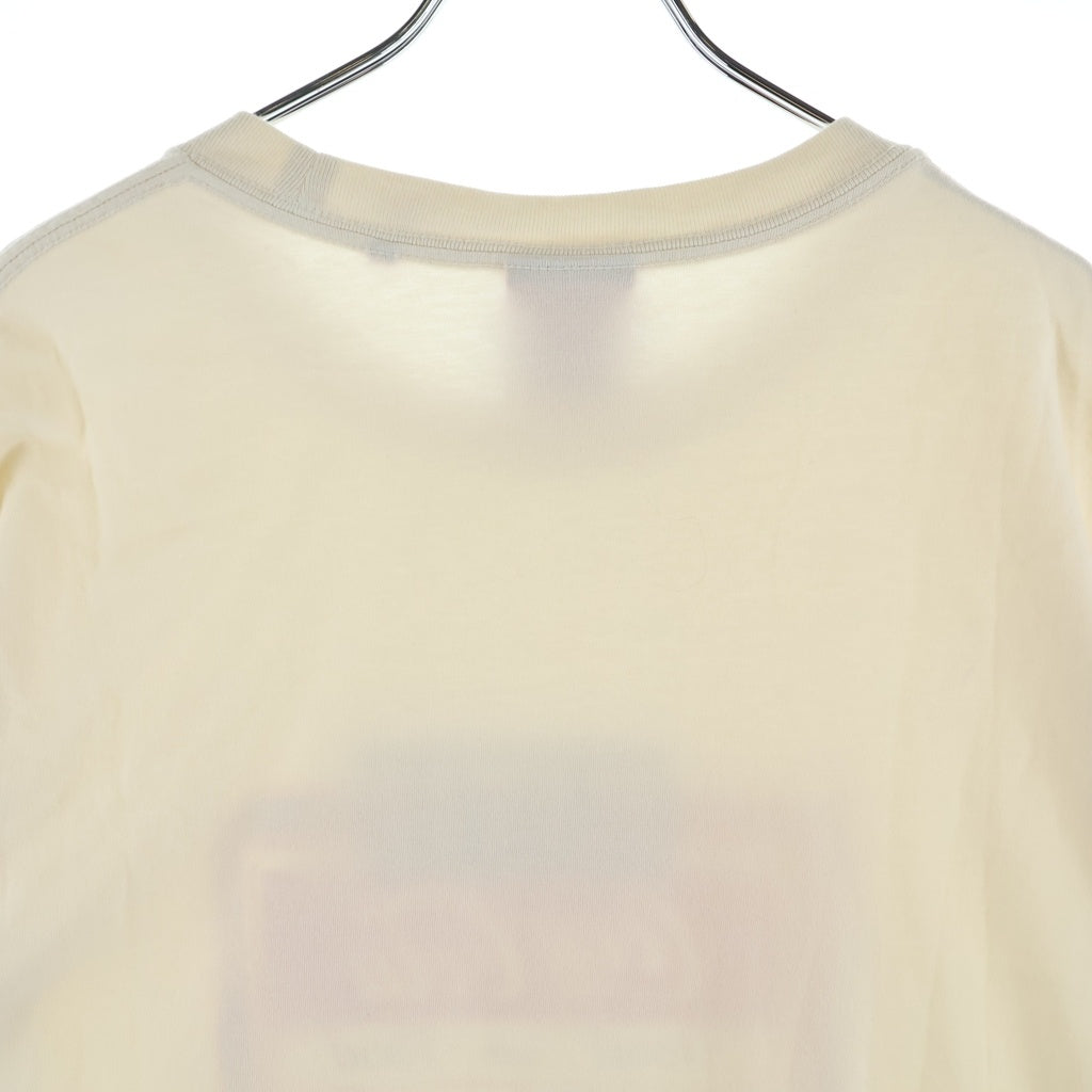 KITH(キス) 20SS ×COCA-COLA MENU TEE コカコーラ メニュー ヴィンテージ フロントプリント クルーネック半袖Tシャツ カットソー アイボリー KH3884