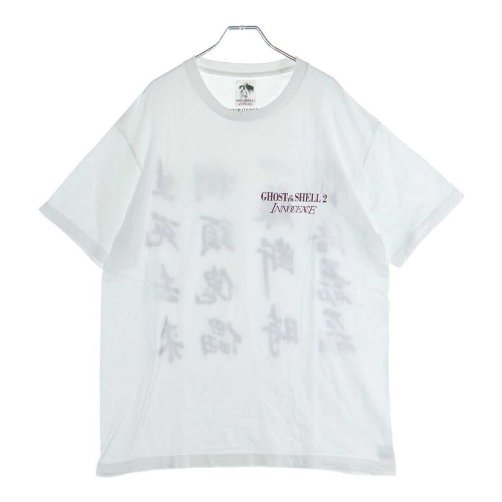 WACKO MARIA(ワコマリア) 24SS ×GHOST IN THE SHELL 2 INNOCENCE TEE 攻殻機動隊 イノセンス 両面プリント クルーネック半袖Tシャツ カットソー ホワイト