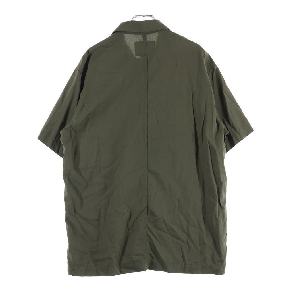 WTAPS(ダブルタップス) 20SS BUDS SHIRT RAPO.POPLIN バッズ ラポ/ポプリン レーヨン ダブルポケット ミリタリー半袖シャツ カーキ 201BRDT-SHM05