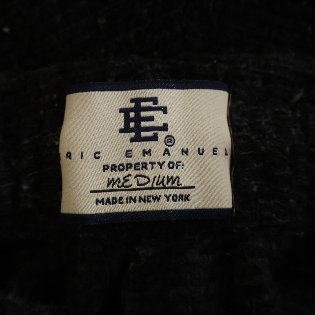 ERIC EMANUEL(エリック エマニュエル) BOUCLE SHORTS フロントロゴプリント ブークレショーツ ブラック