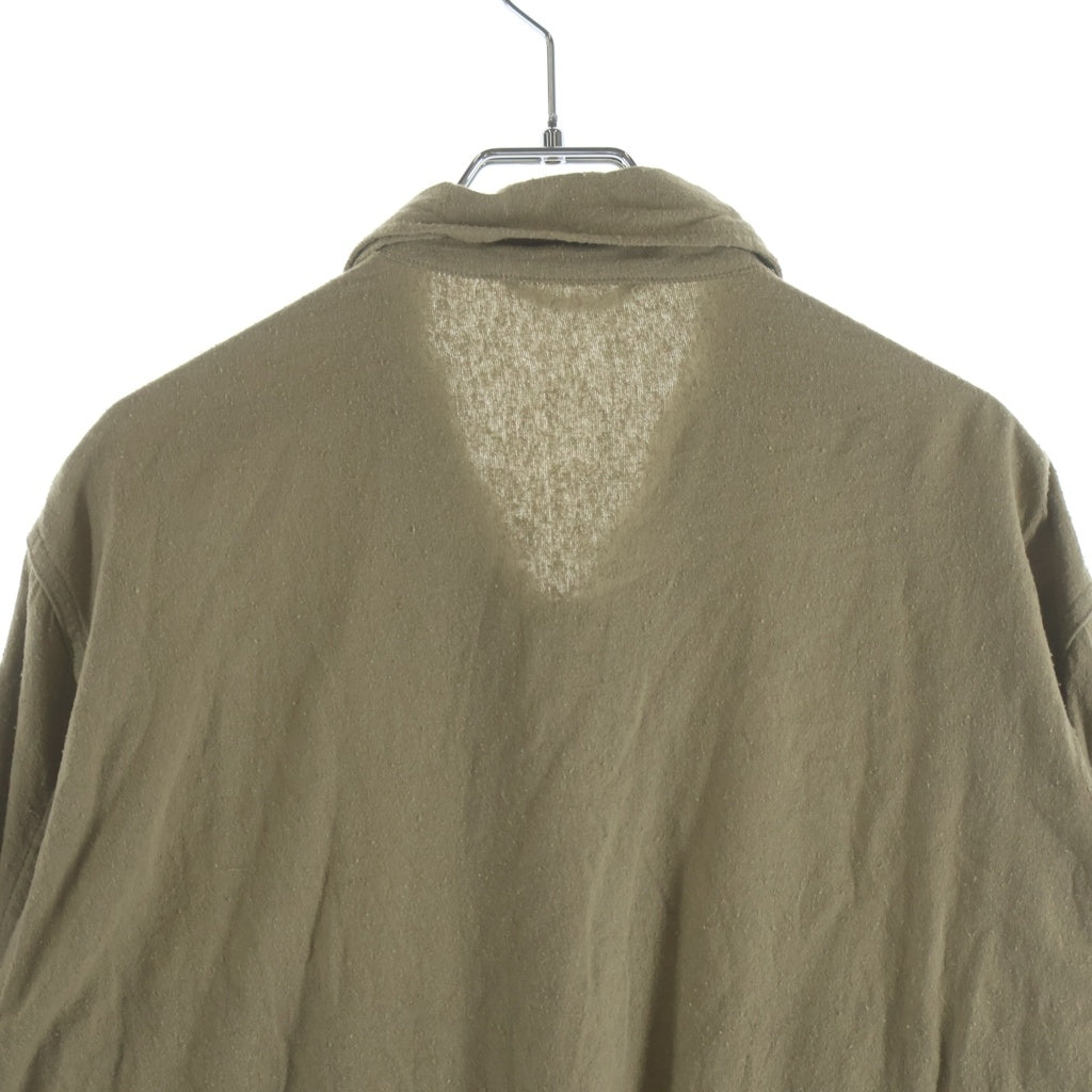 COMOLI(コモリ) 25SS ローシルク B.D.Uジャケット カーキ B01-01031