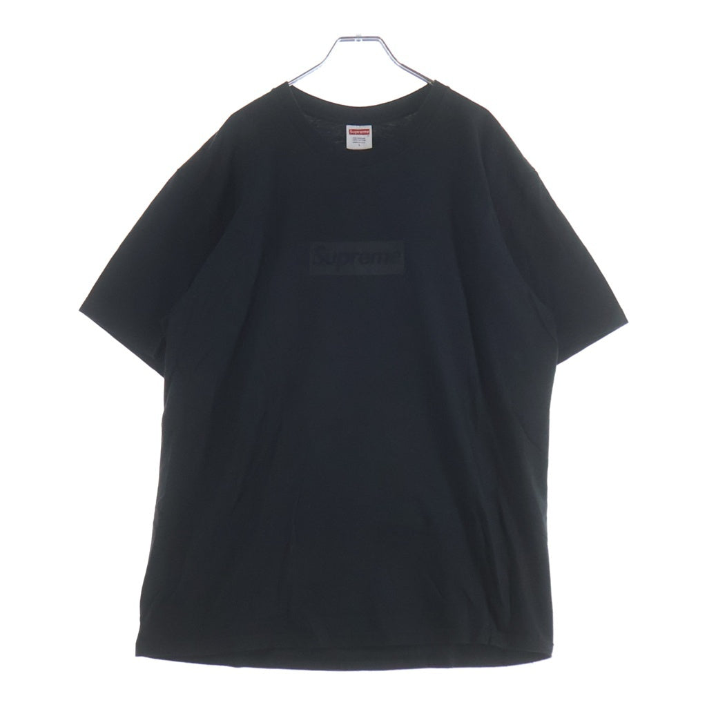 SUPREME(シュプリーム) 23SS Tonal Box Logo Tee トーナル ボックスロゴ クルーネック 半袖Tシャツ カットソー ブラック