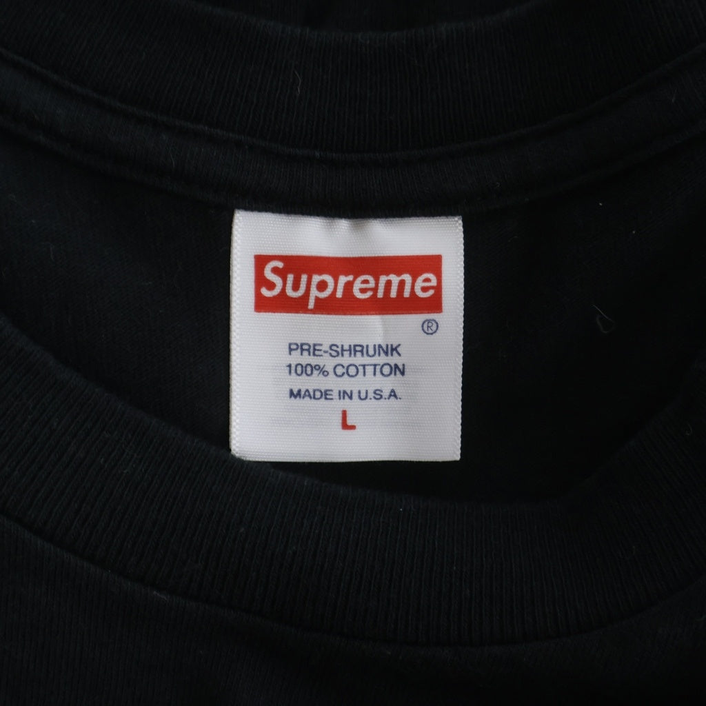 SUPREME(シュプリーム) 23SS Tonal Box Logo Tee トーナル ボックスロゴ クルーネック 半袖Tシャツ カットソー ブラック