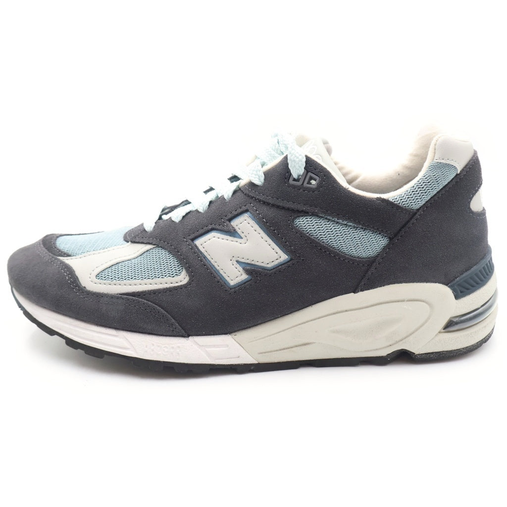 New Balance(ニューバランス) ×KITH RONNIE FIEG M990KT2 STEEL BLUE キスロニーファイグ スティールブルー ローカットスニーカー ブラック/ブルー US11/29cm
